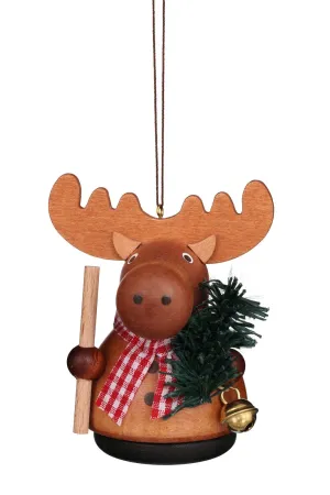 Little Gnome Christmas Tree Decoration - Natural moose (Pre-Order item)