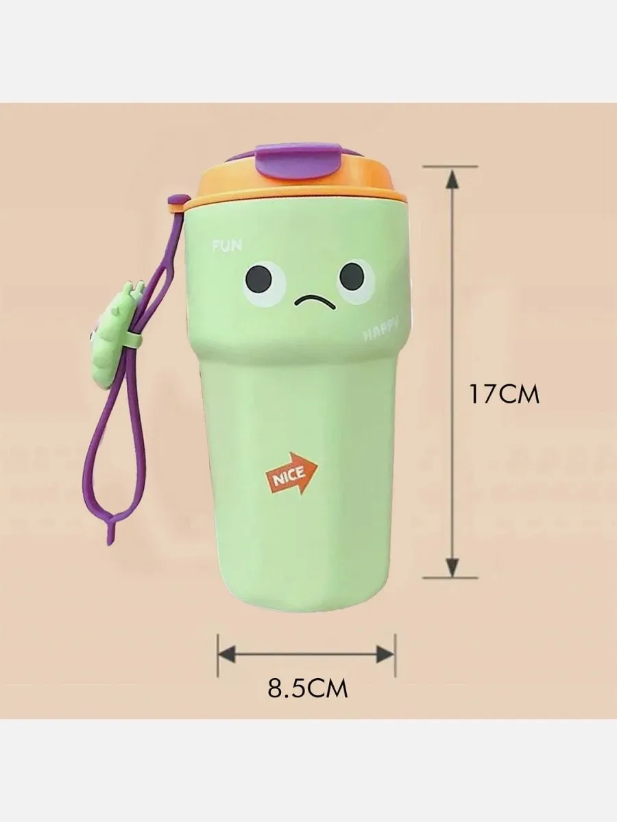 Little Surprise Box Fun Emoji Vacuum Insulated Stainless Steel Tumbler For Kids & Adults