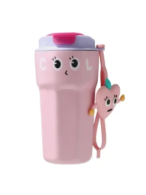 Little Surprise Box Fun Emoji Vacuum Insulated Stainless Steel Tumbler For Kids & Adults