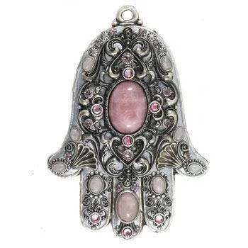 Michal Golan Stunning Pink Wall Hamsa