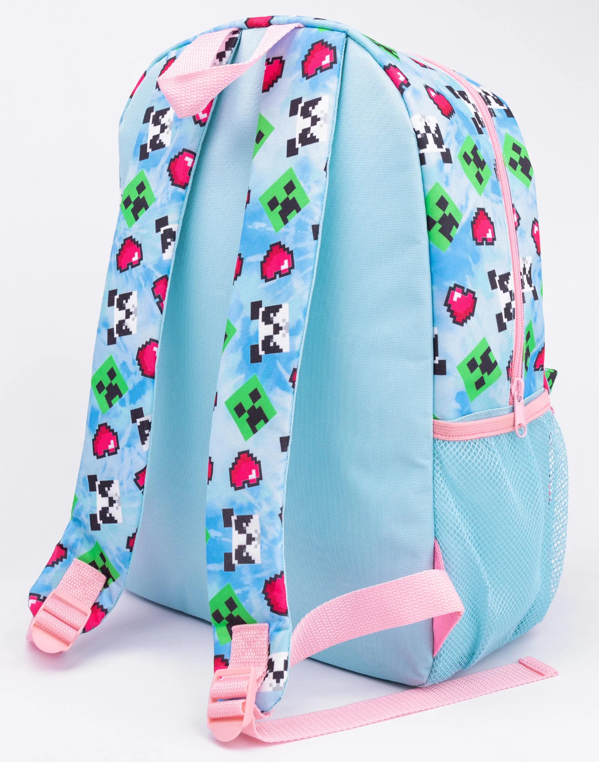 Minecraft Girls 4 Piece Lunch Bag Backpack Set