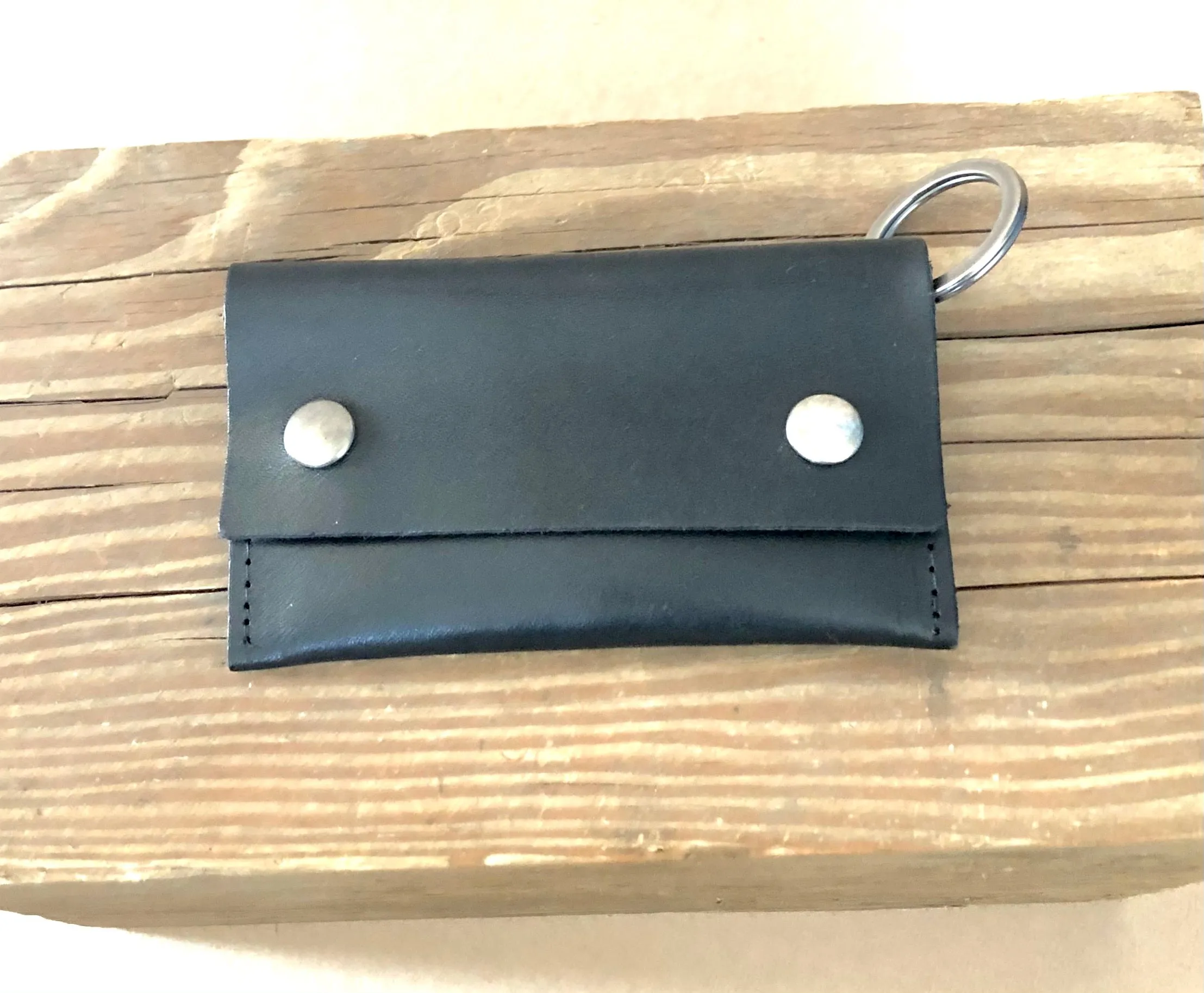 Mini trucker wallet / key ring