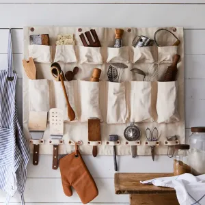 Multi-Purpose Canvas Wall Organizer