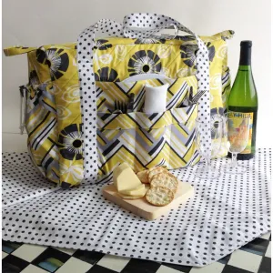 Napa Valley Picnic Tote Pattern BH-110 - Paper Pattern