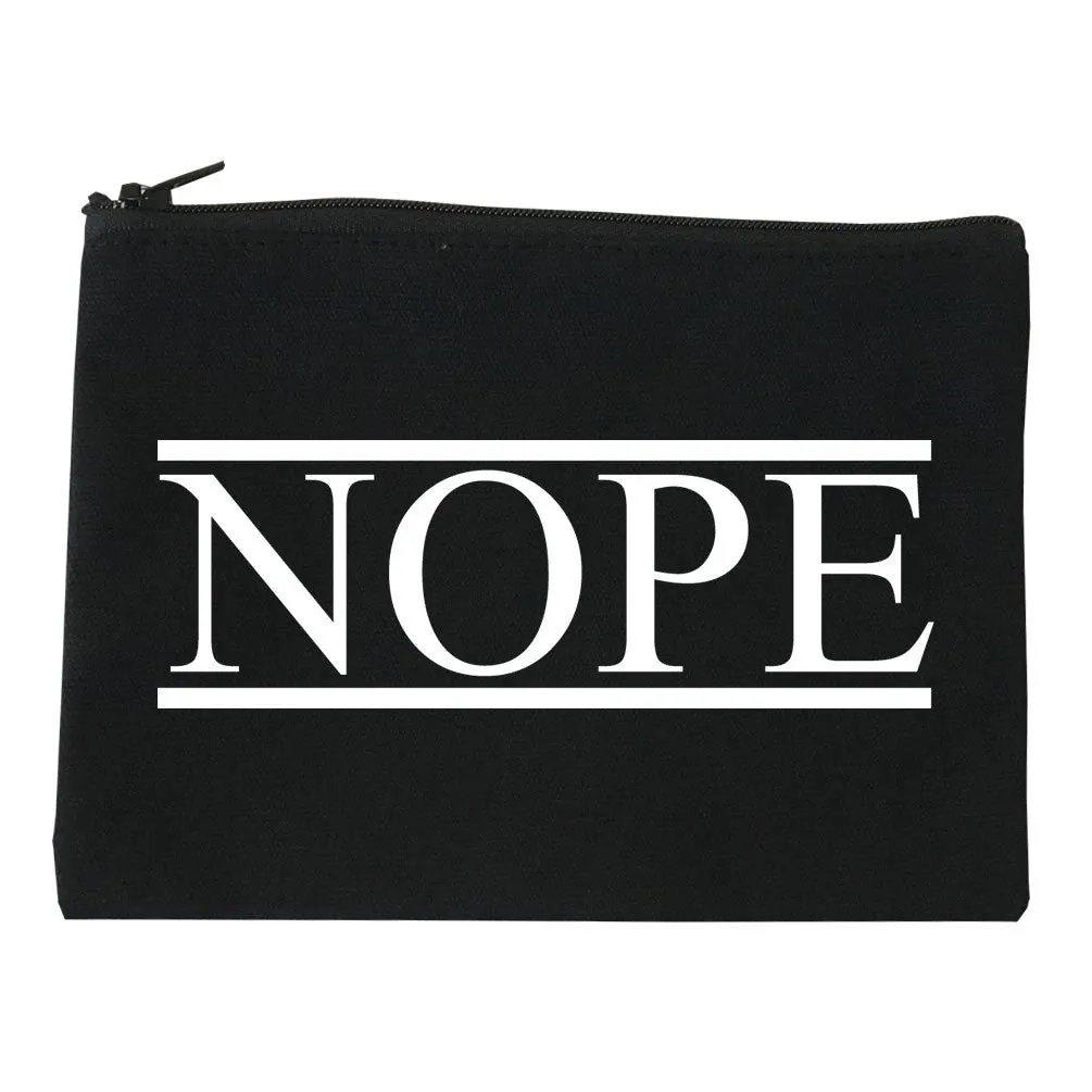 Nope Cosmetic Makeup Bag