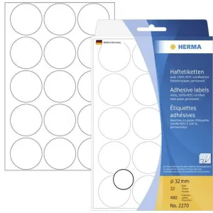 Office Pack Multi-purpose Label Round 32mm (2270)