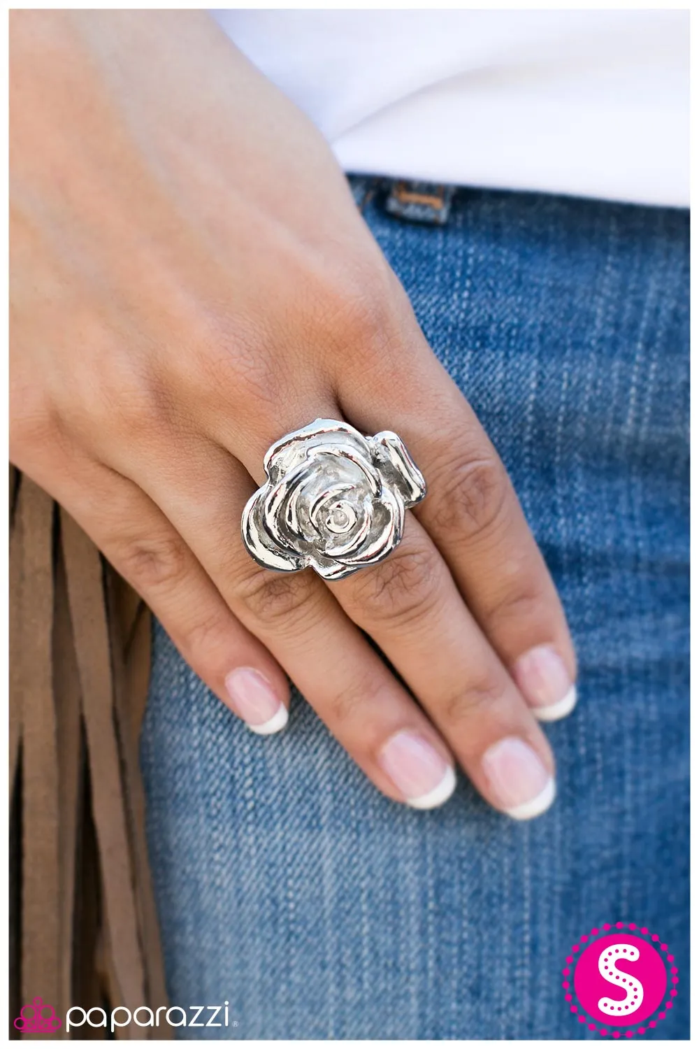 Open Door Jewelry - Amazing Grace - Silver Ring - Paparazzi Accessories