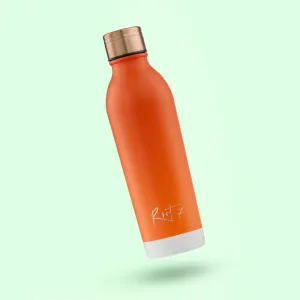 Orange Split Water Bottle