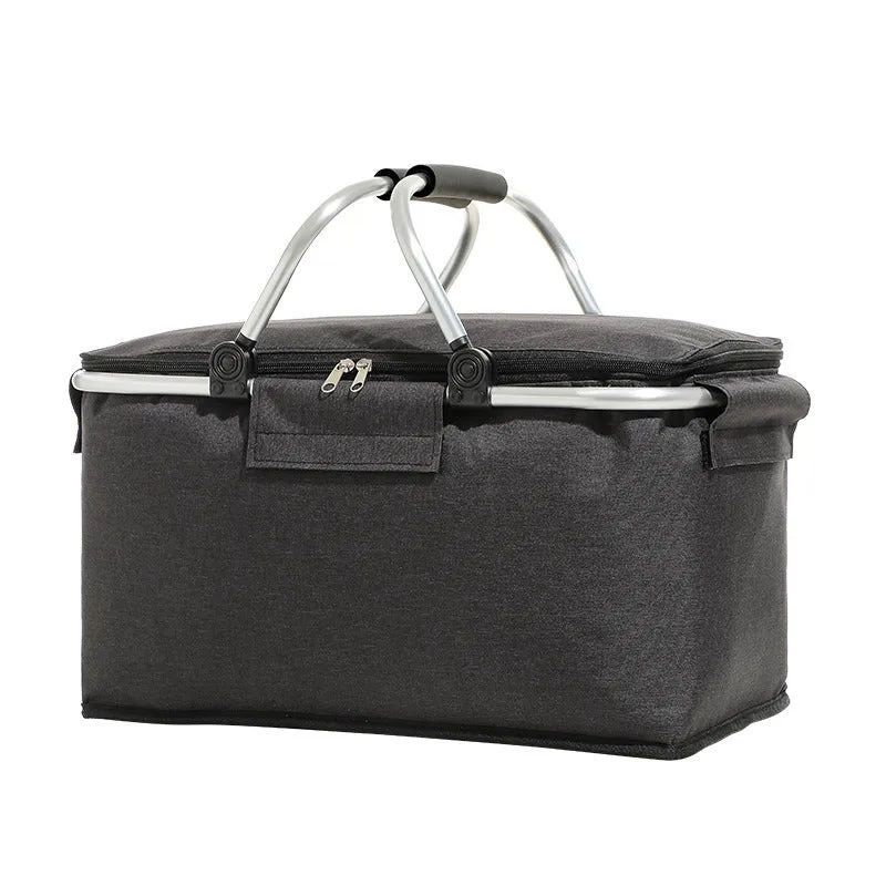 Outdoor Folding Lunch/Dinner Thermal Storage Basket