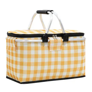 Outdoor Folding Lunch/Dinner Thermal Storage Basket