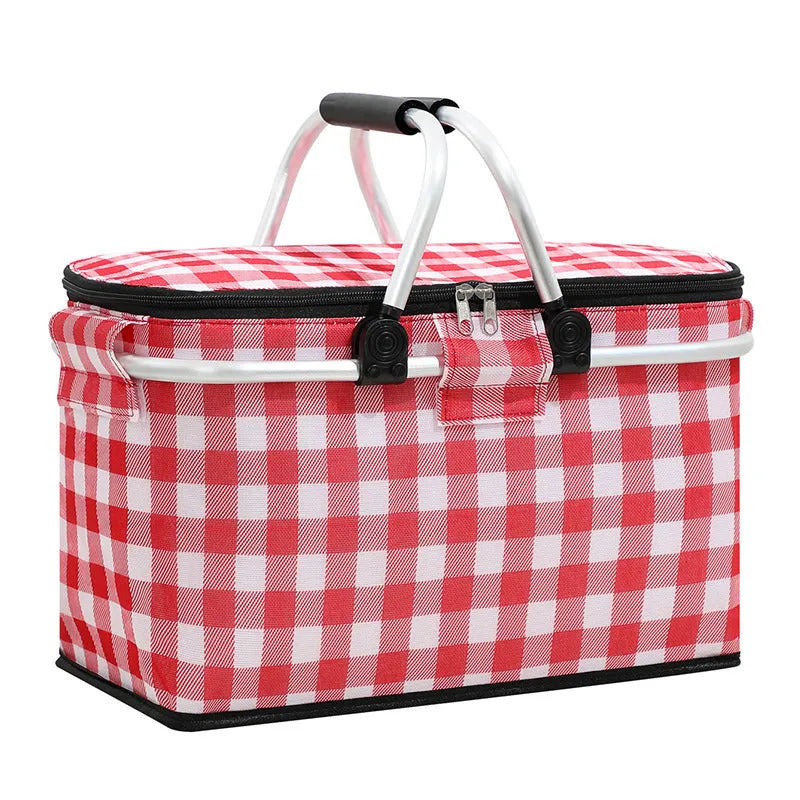 Outdoor Folding Lunch/Dinner Thermal Storage Basket