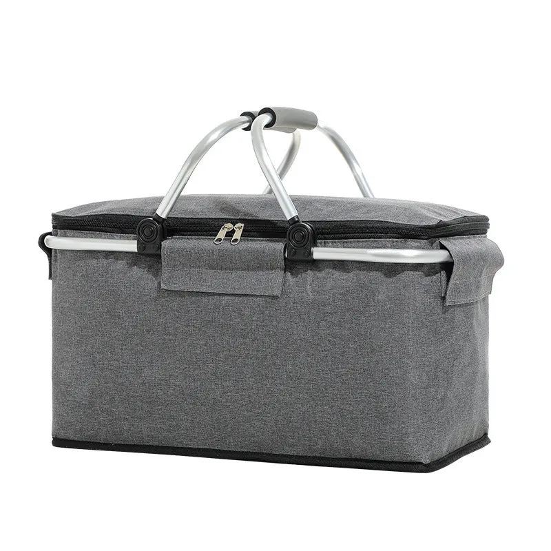 Outdoor Folding Lunch/Dinner Thermal Storage Basket