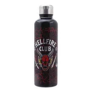 Paladone - Water Bottle | Stranger Things: Hellfire Club Metal Water Bottle