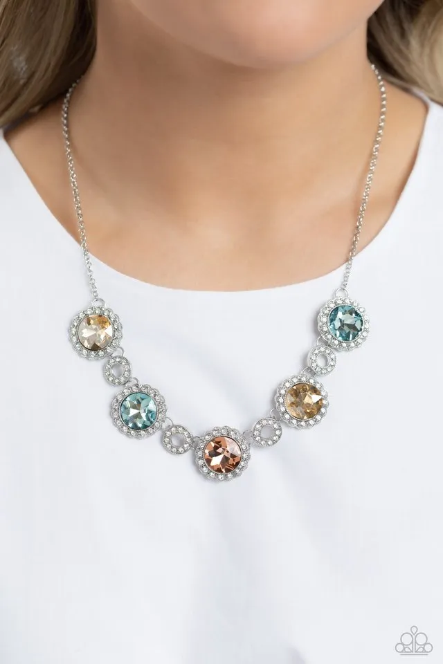 Paparazzi Necklace ~ Gorgeous Gems - Multi