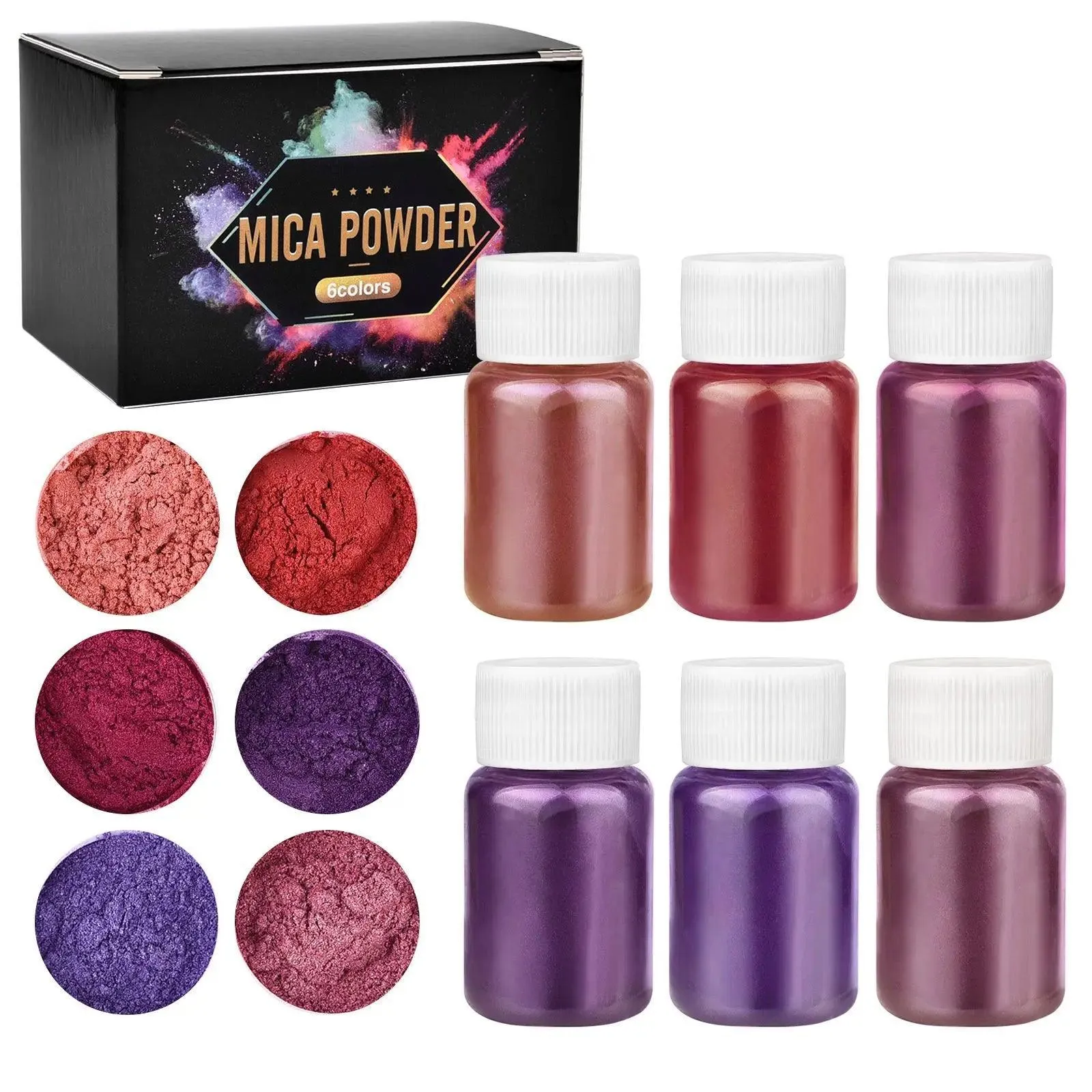 Pearl Powder Pigment Set: Create Stunning Sparkle