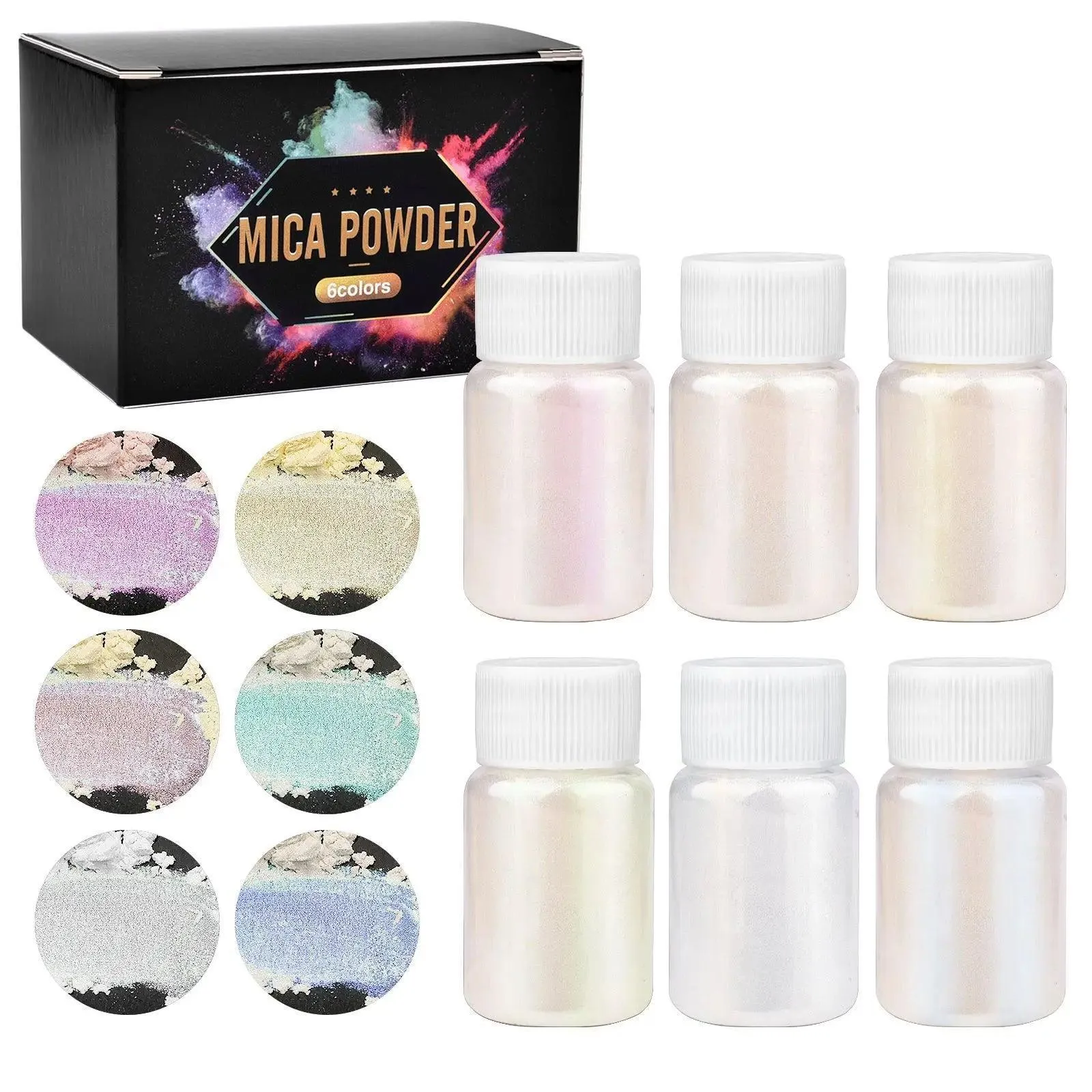 Pearl Powder Pigment Set: Create Stunning Sparkle