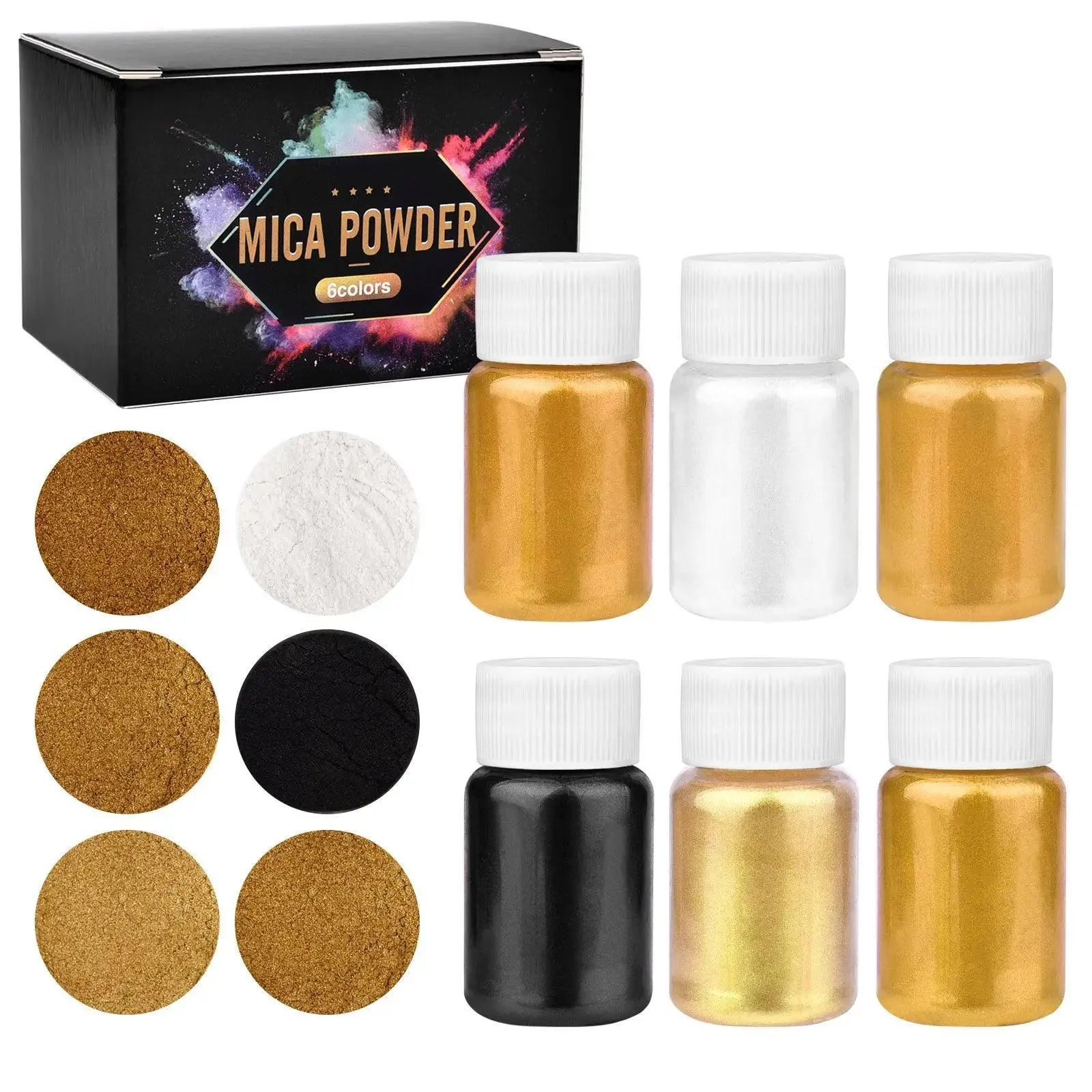 Pearl Powder Pigment Set: Create Stunning Sparkle