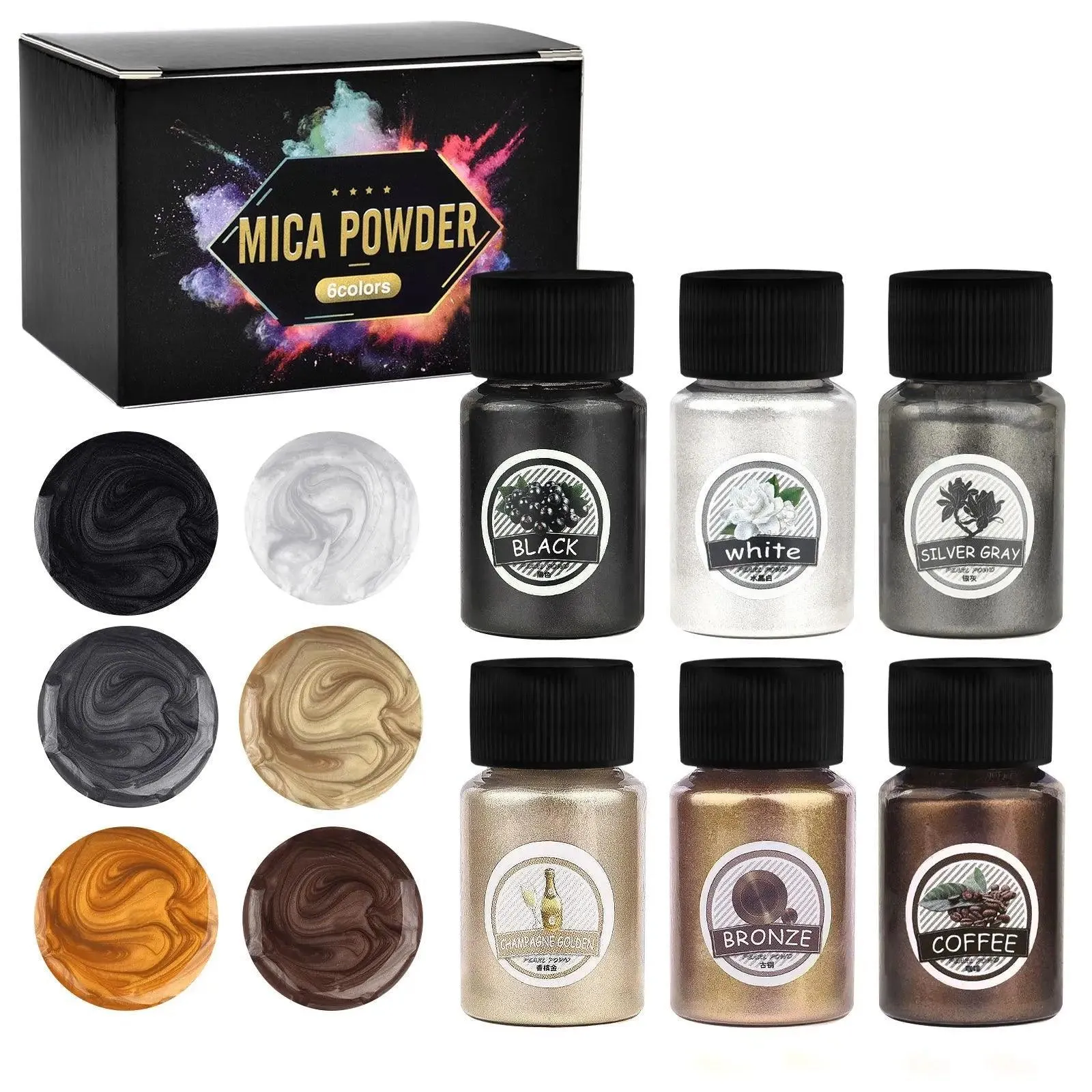 Pearl Powder Pigment Set: Create Stunning Sparkle