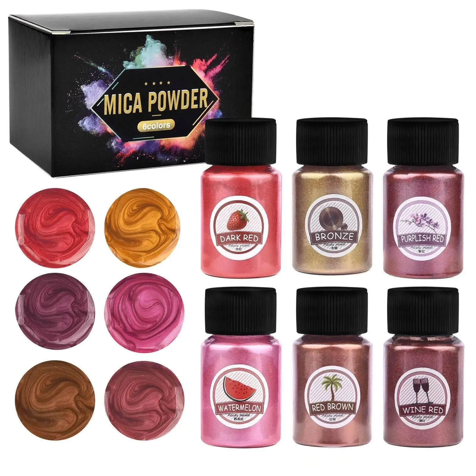 Pearl Powder Pigment Set: Create Stunning Sparkle