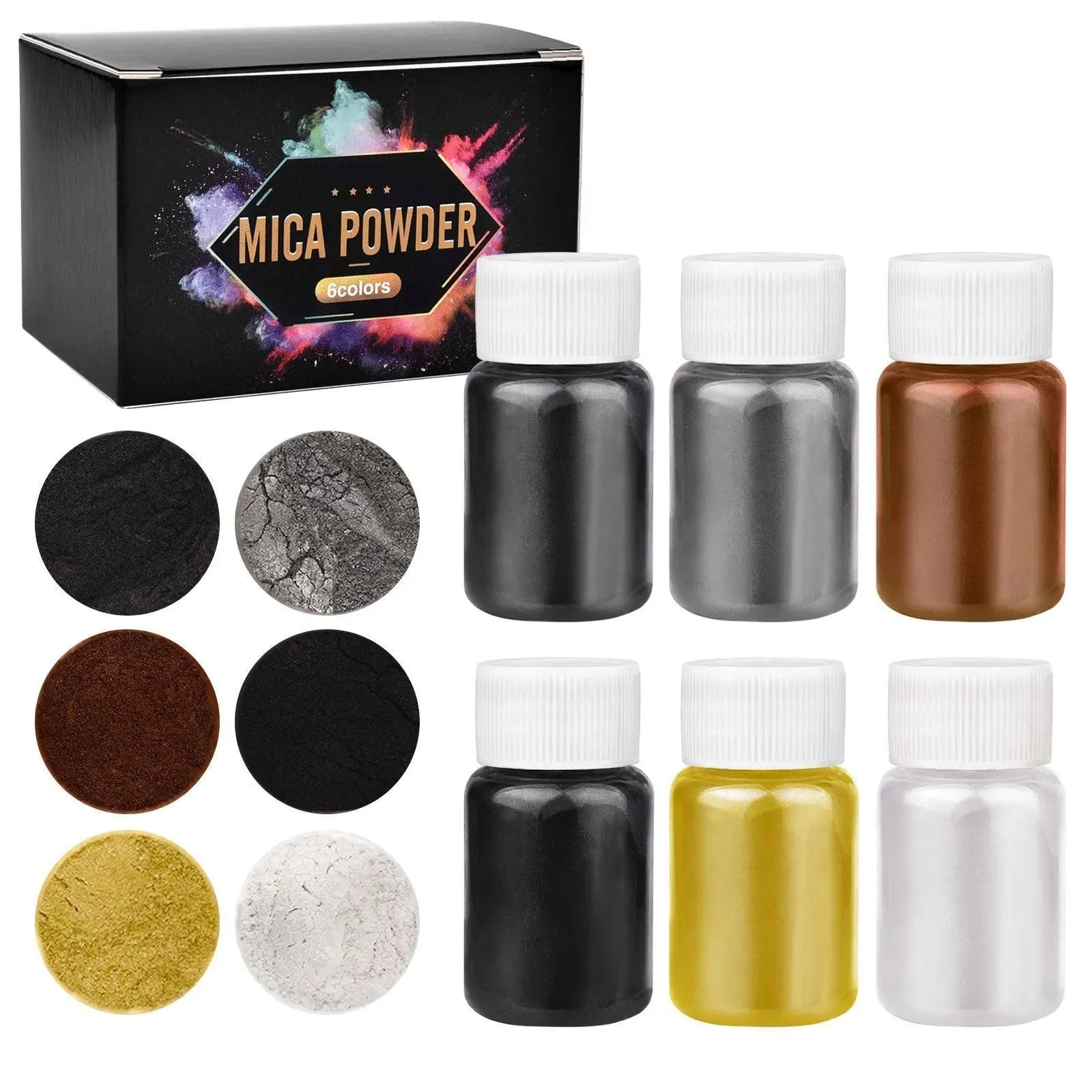 Pearl Powder Pigment Set: Create Stunning Sparkle