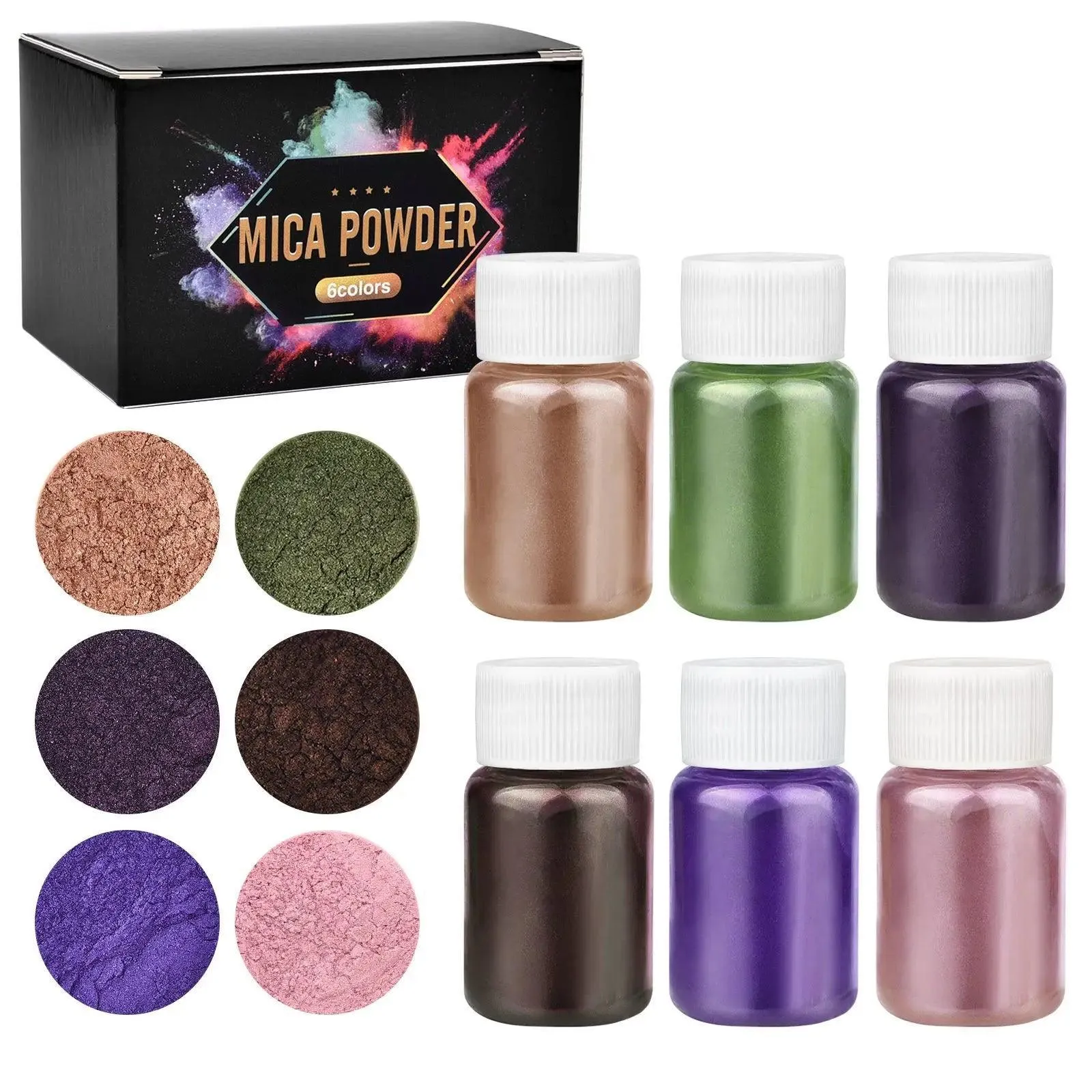 Pearl Powder Pigment Set: Create Stunning Sparkle