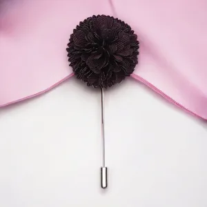 Peluche Stunning Purple Brooch For Men