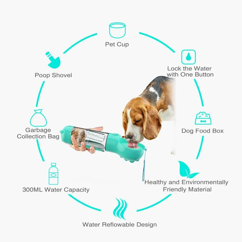 Portable Pet Water Bottle for Outdoor Travel