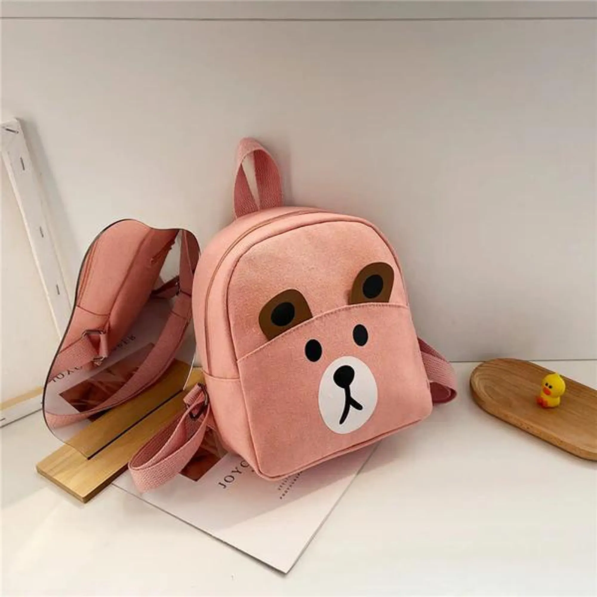 Preschool Children's Teddy Backpack - Pink