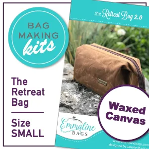 Retreat Bag Kit - SMALL - WAXED CANVAS!