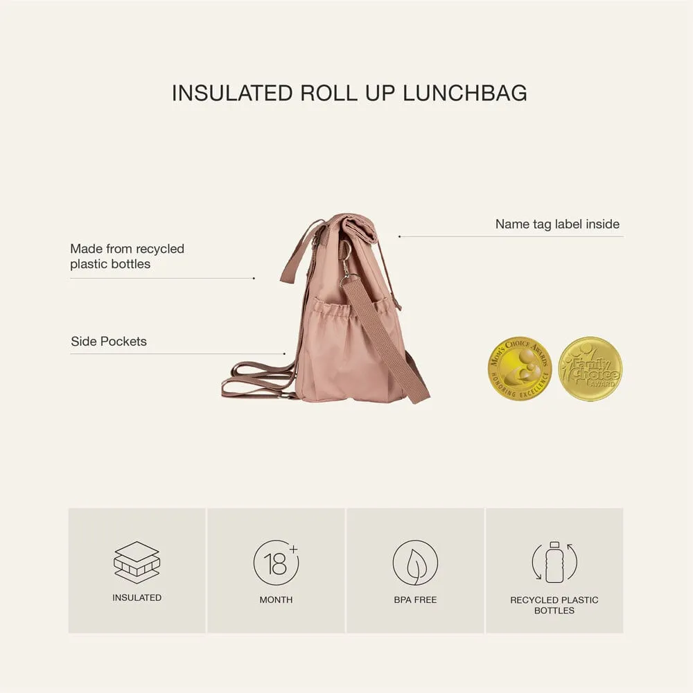 Rollup Thermal Lunchbag Pink