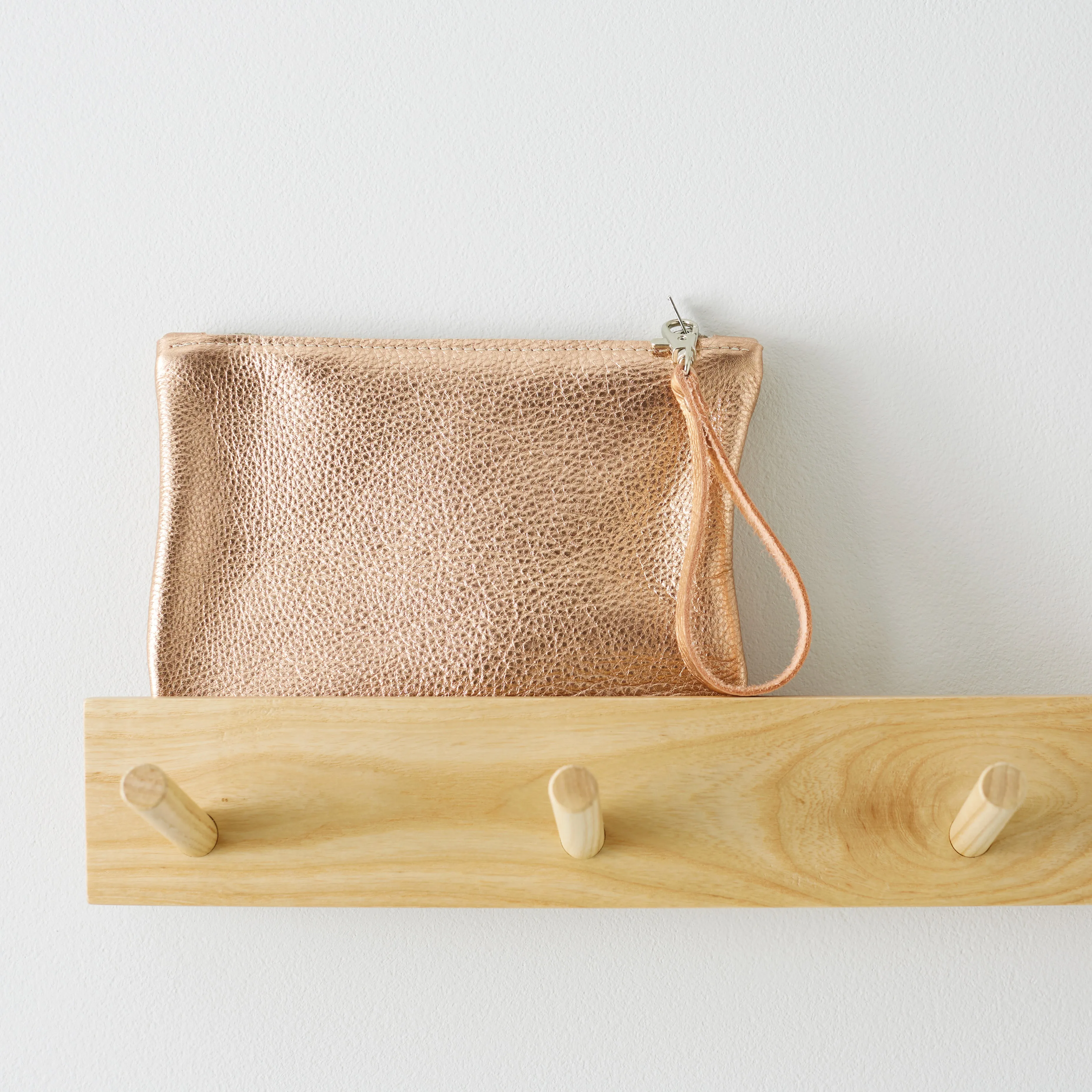 Rose Gold Clutch Bag