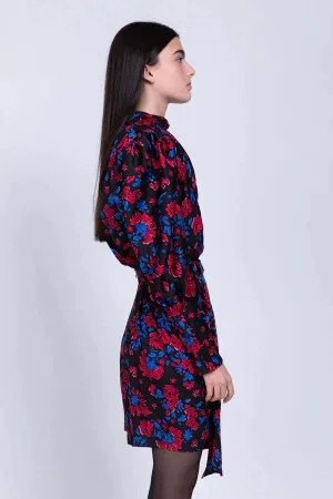 SABINA MUSAYEV  BELINDA DRESS BLACK PRINT