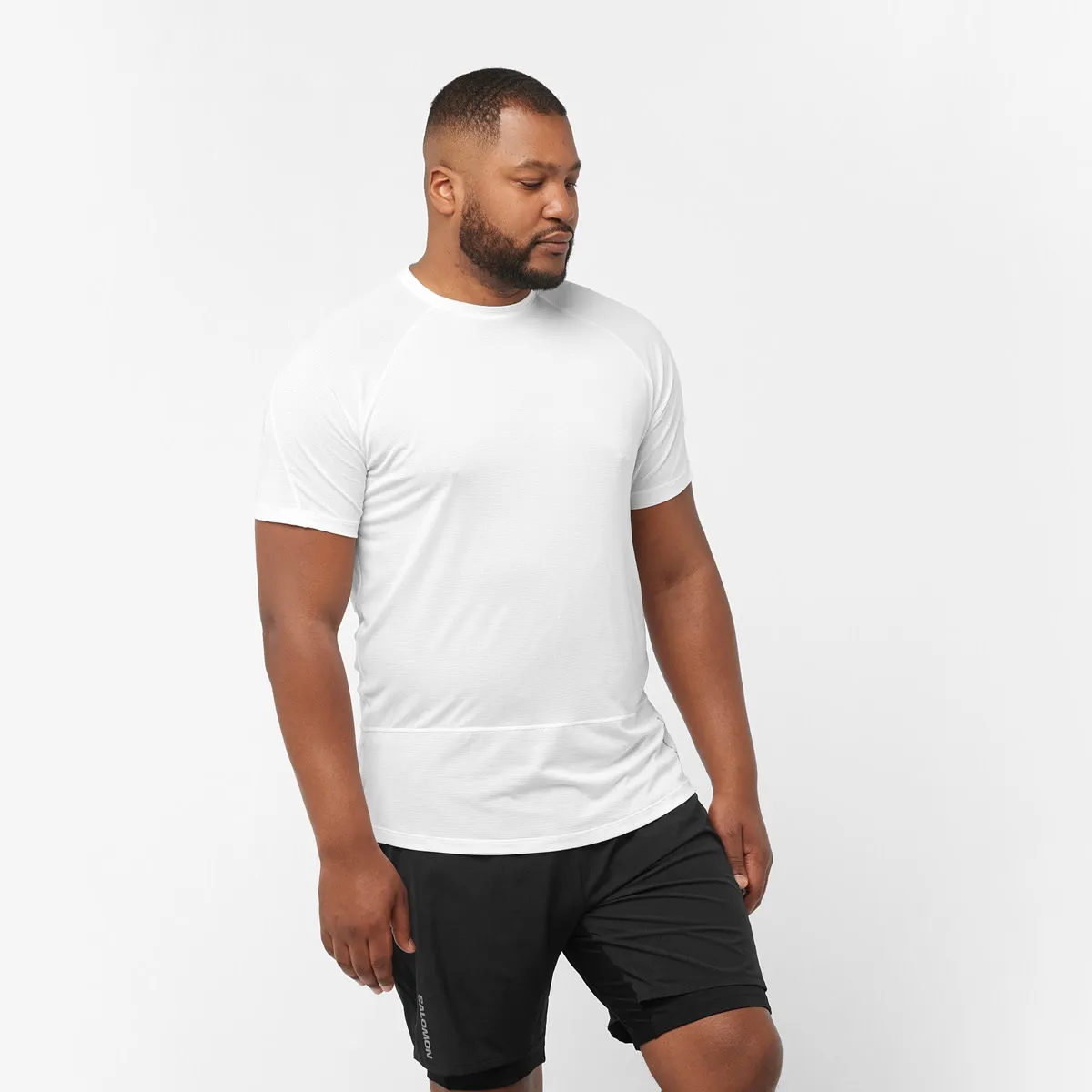 Salomon Men&#x27;s Cross Run Tee White | Buy Salomon Men&#x27;s Cross Run Tee White here | Outnorth