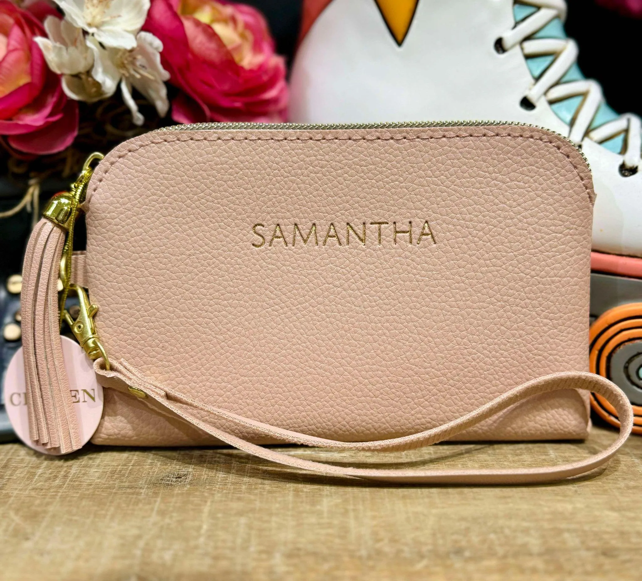 Samantha Pink Chosen Wristlet