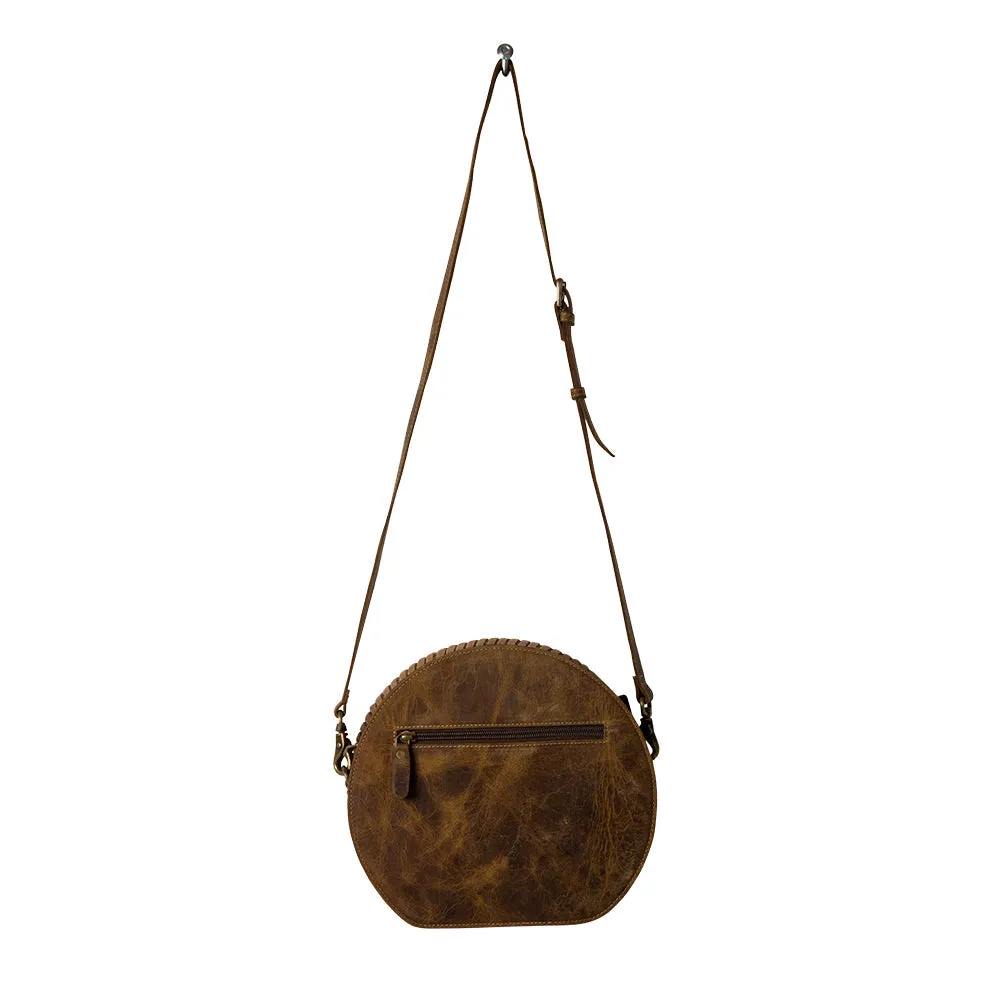 Sand Weaver Round Bag.