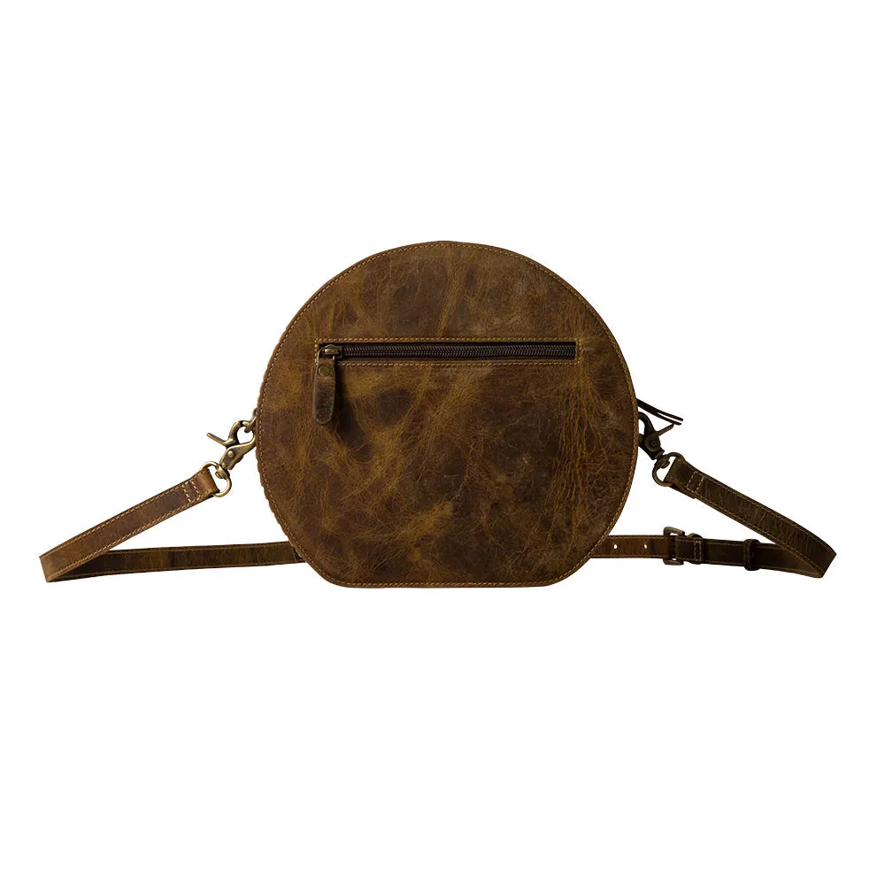 Sand Weaver Round Bag.