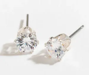 Silver Cubic Zirconia Earrings