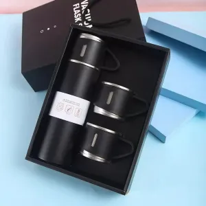 SipSure™️ Vacuum Flask Cup Set