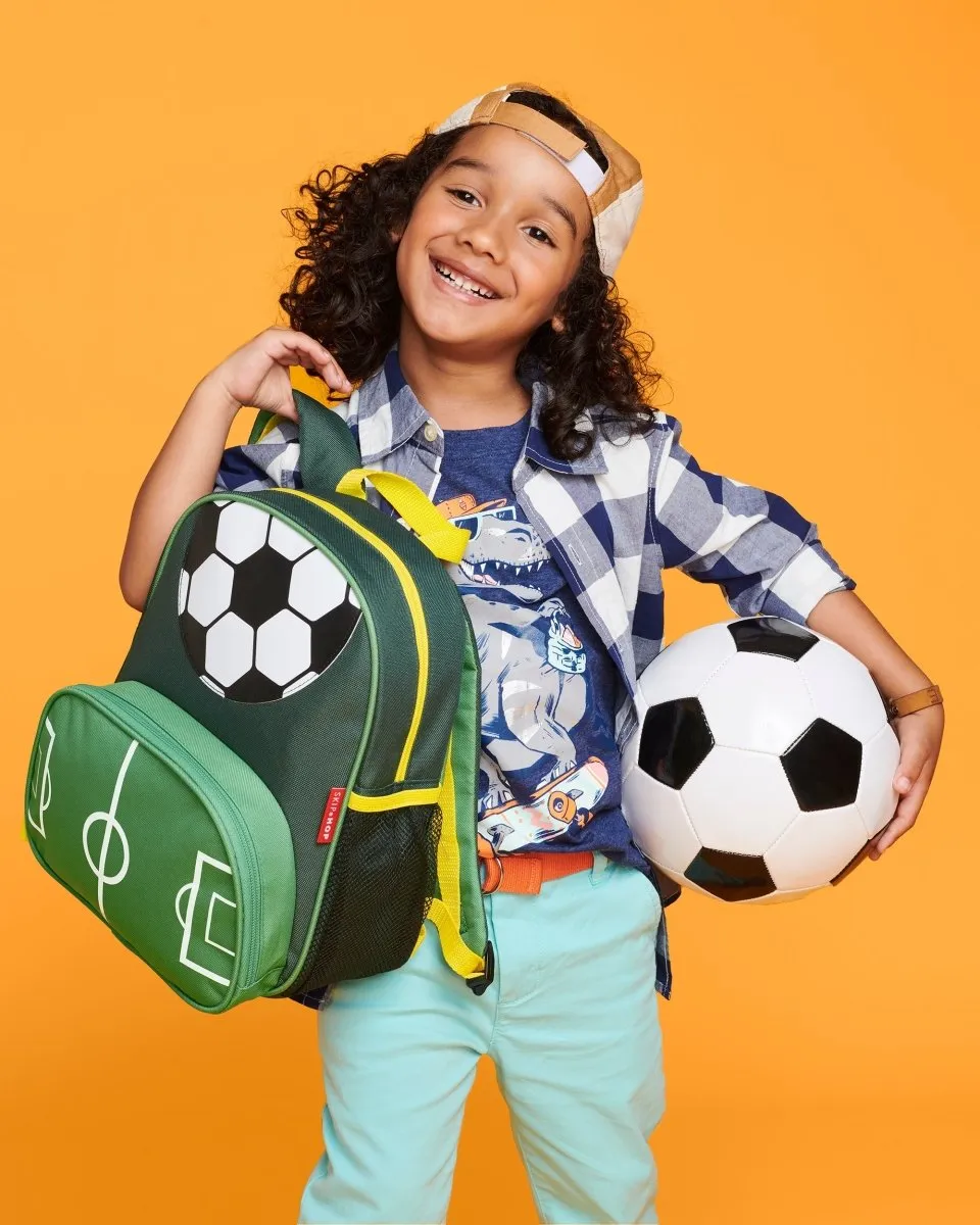 Skip Hop Spark Style Little Kid Backpack Back To School Bags Soccer Football