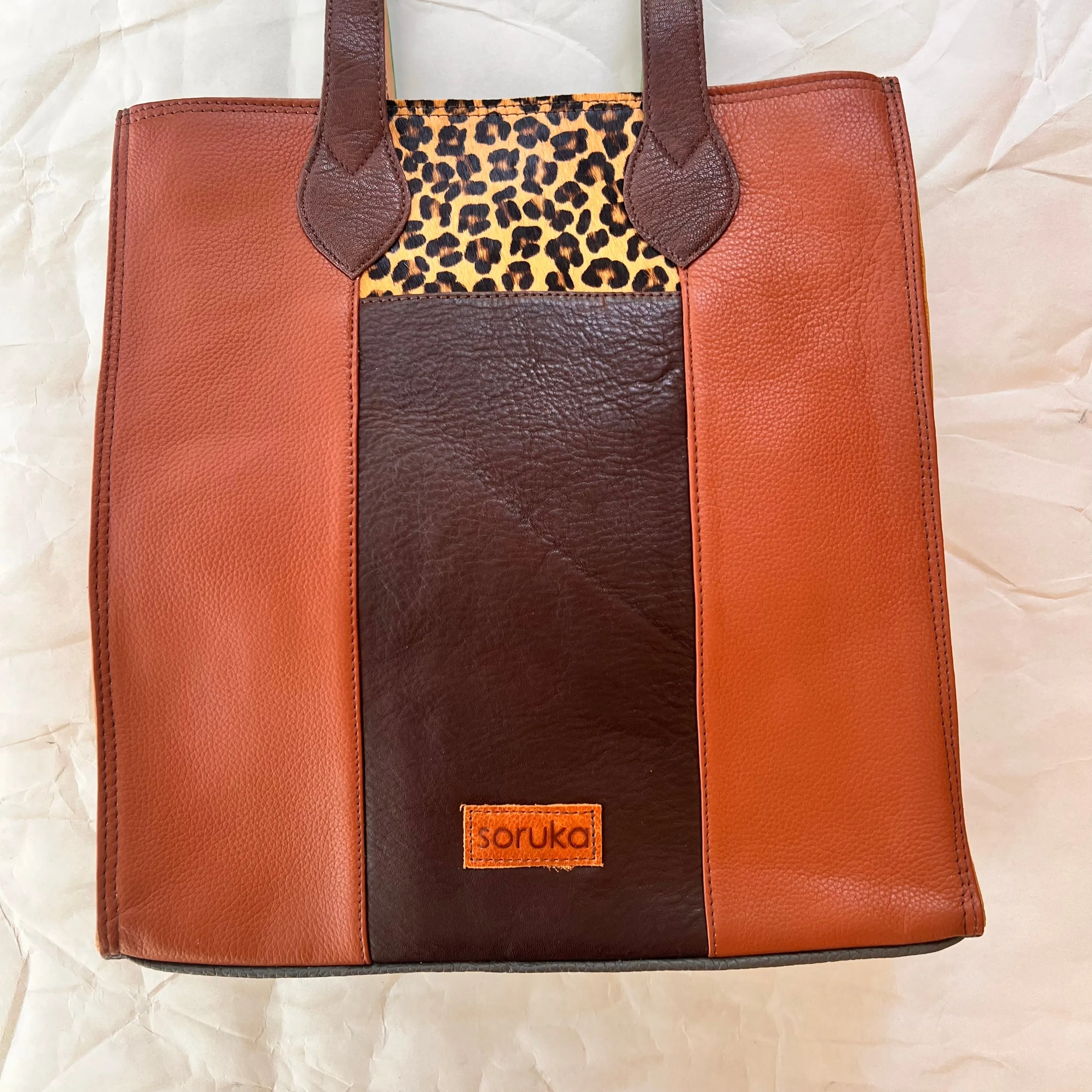 Soruka - Giselle Tote, Caramel & Kelly