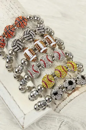 Sports Charm Bracelet