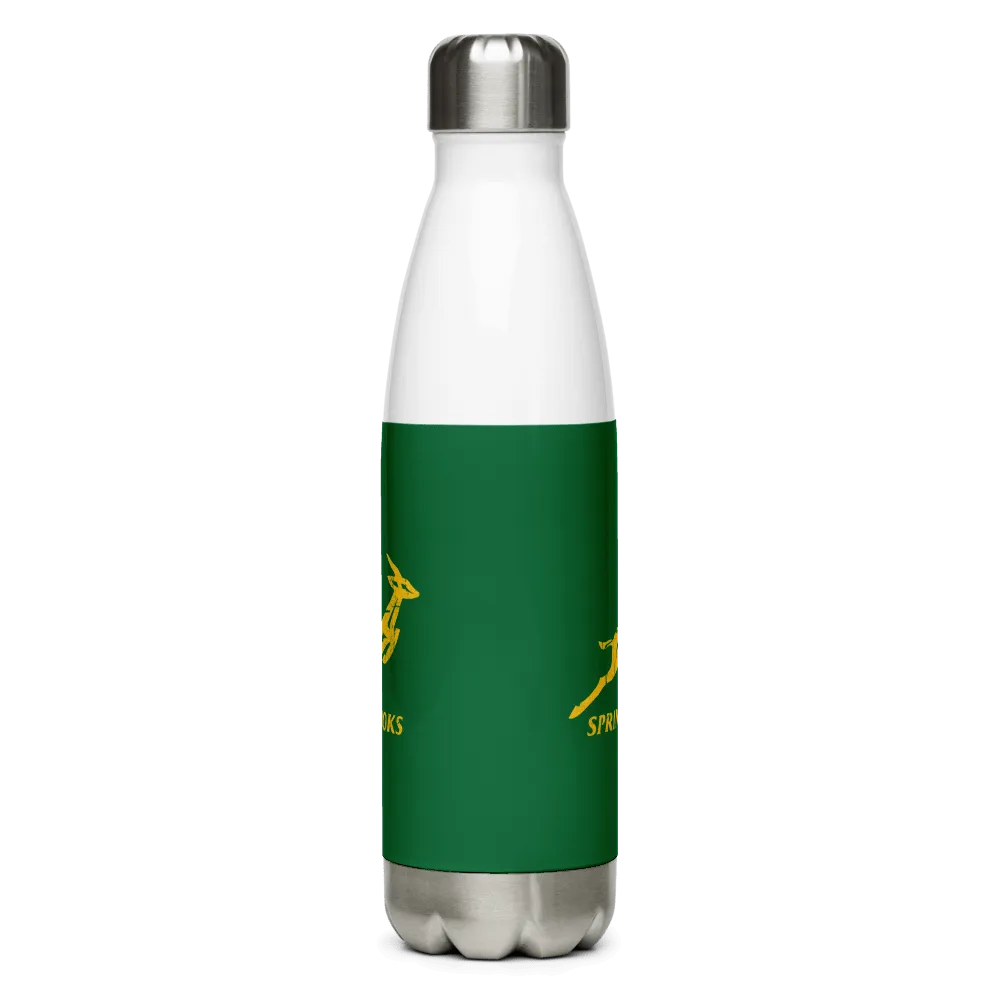 Springboks Stainless Steel Water Bottle