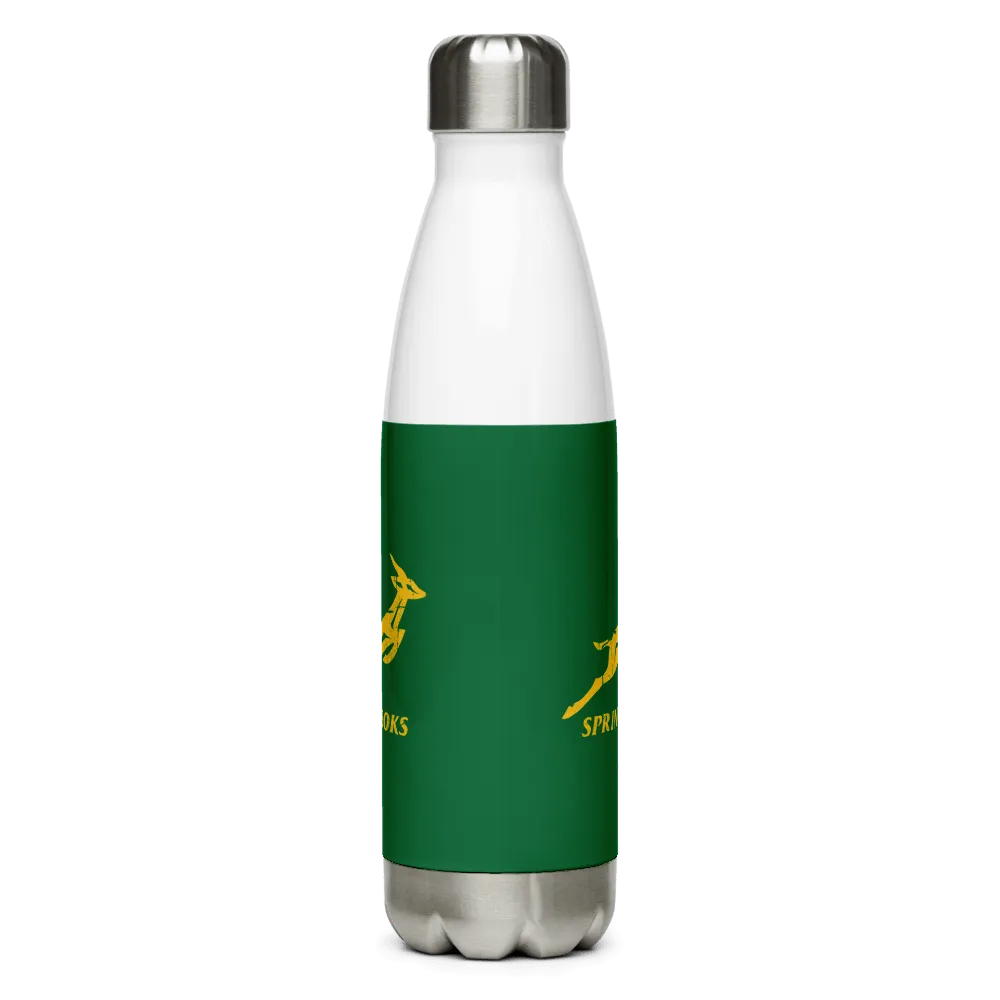 Springboks Stainless Steel Water Bottle