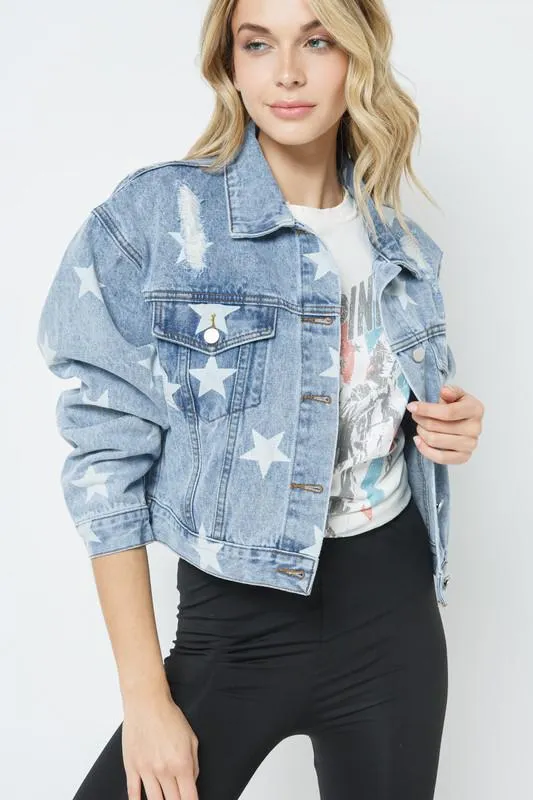 Star Denim Jacket