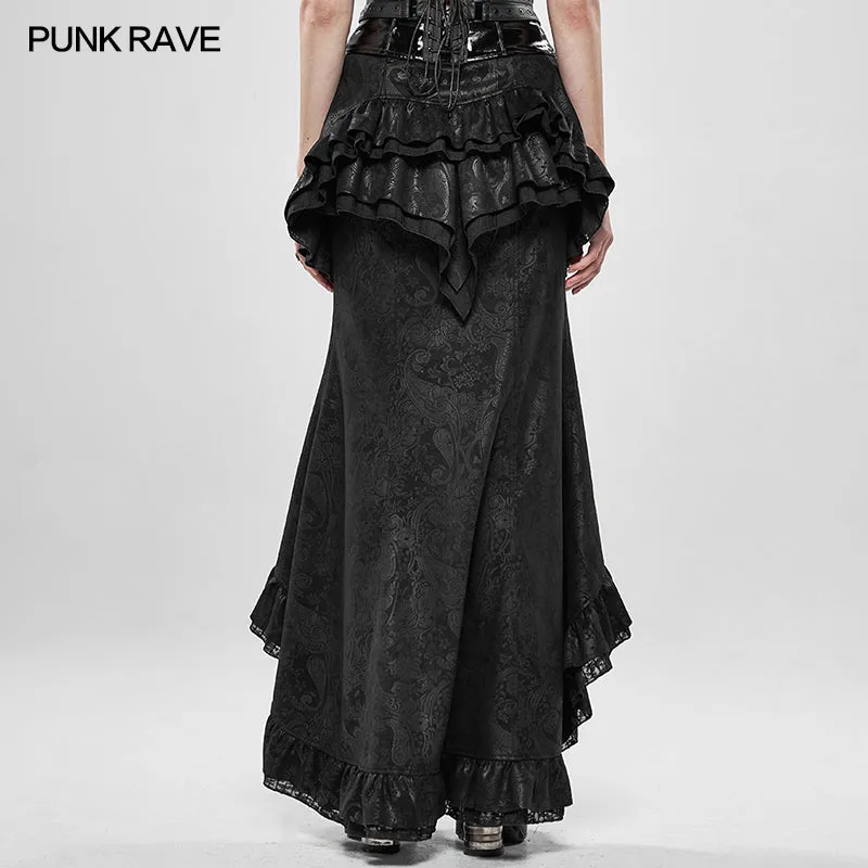 Steampunk Gorgeous Noble Fishtail Skirt