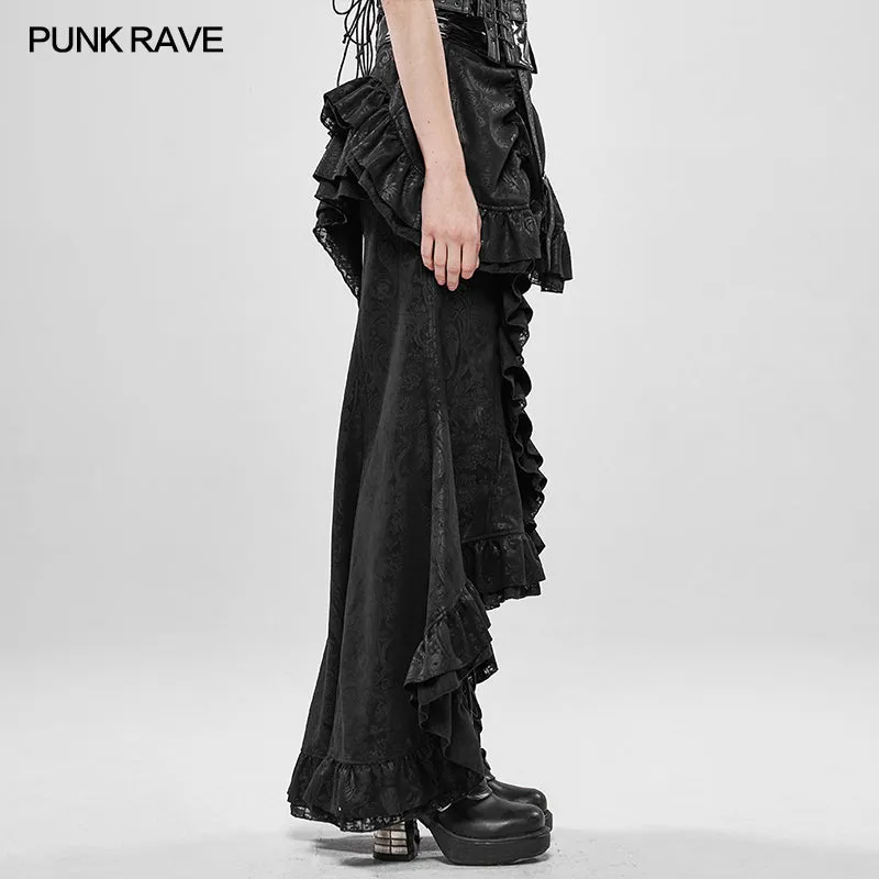 Steampunk Gorgeous Noble Fishtail Skirt