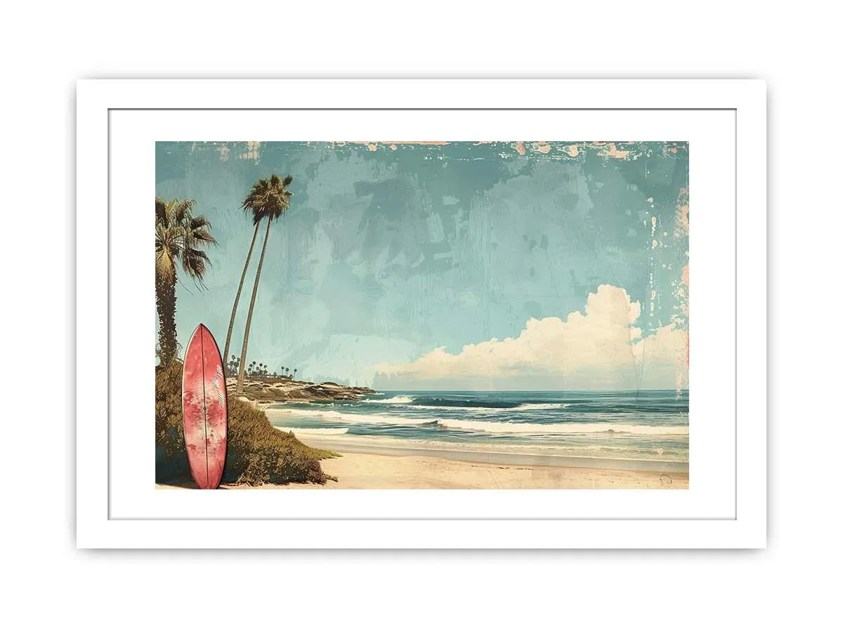 Stunning Beach Framed Print - High Quality, Ready to Hang