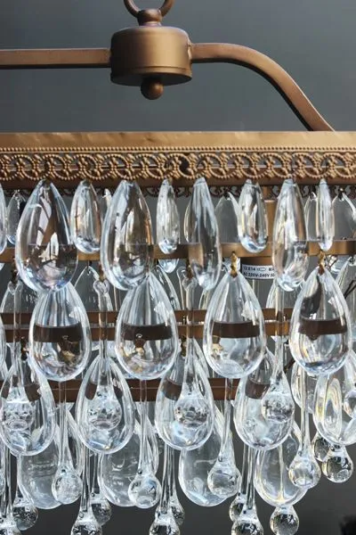 Stunning Crystal Droplets Chandelier