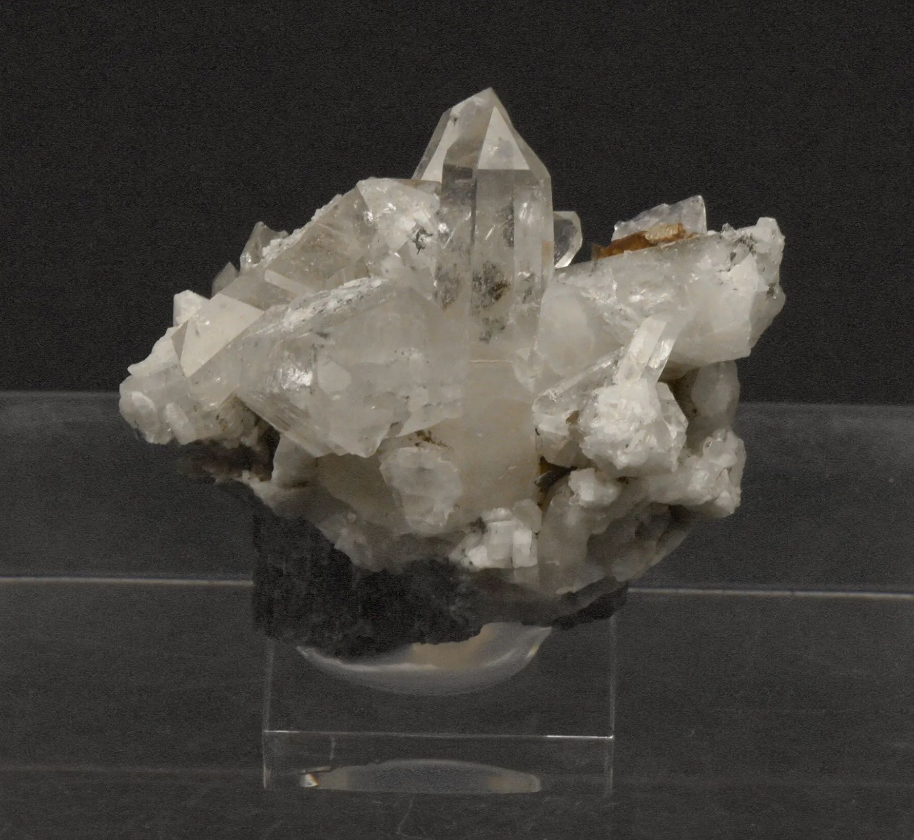 Stunning Doubly Terminated Quartz Crystal Cluster Mineral Specimen - Austria