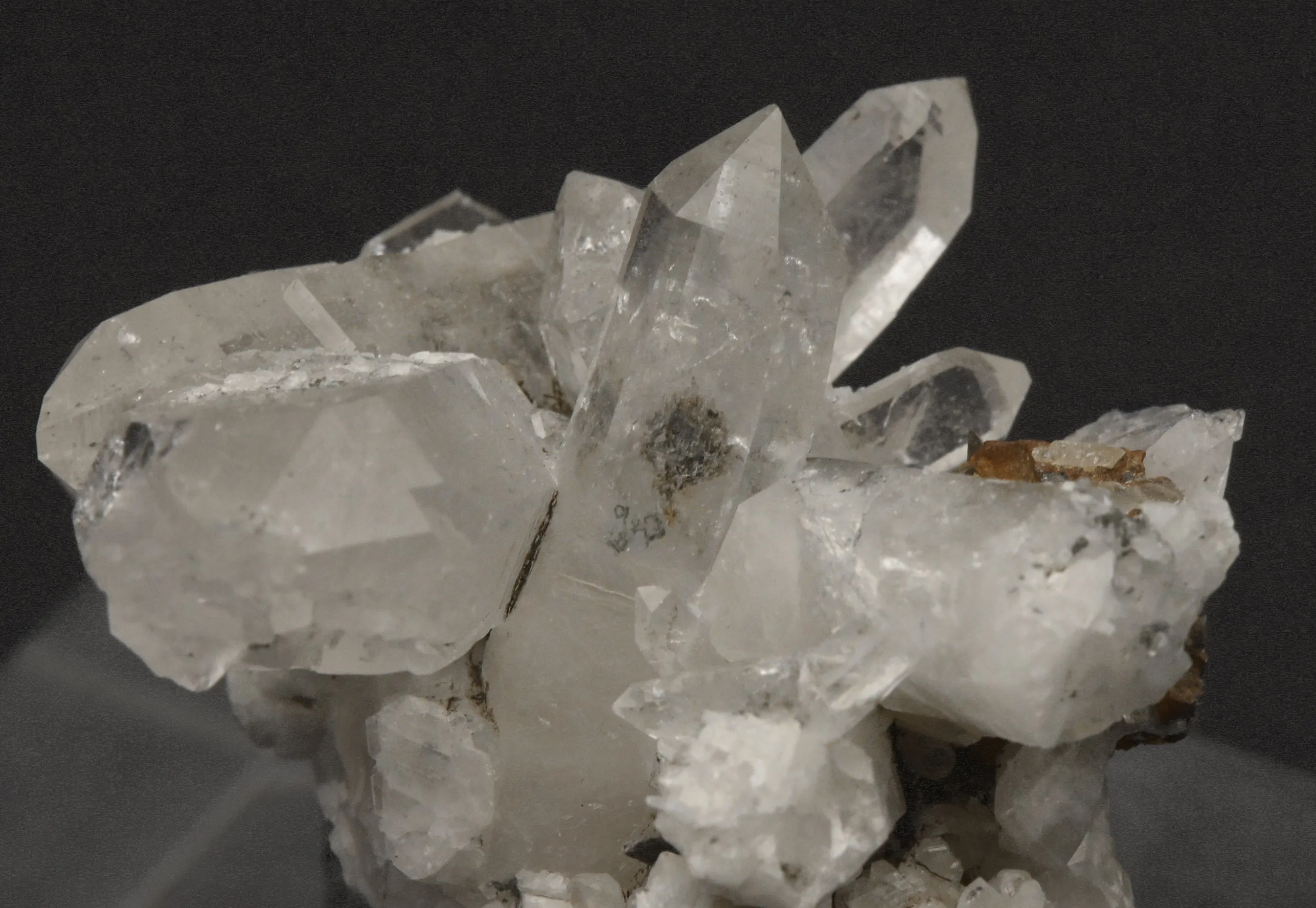 Stunning Doubly Terminated Quartz Crystal Cluster Mineral Specimen - Austria